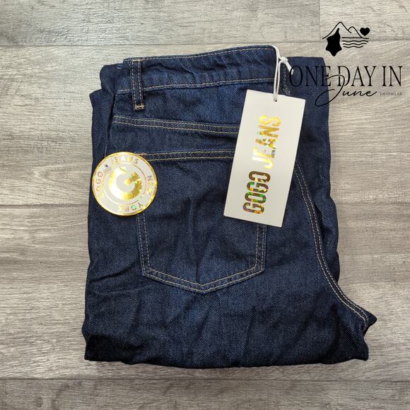 Gogo Jeans Juniors High Rise Wide Leg Jeans Size 9 - Picture 6 of 6